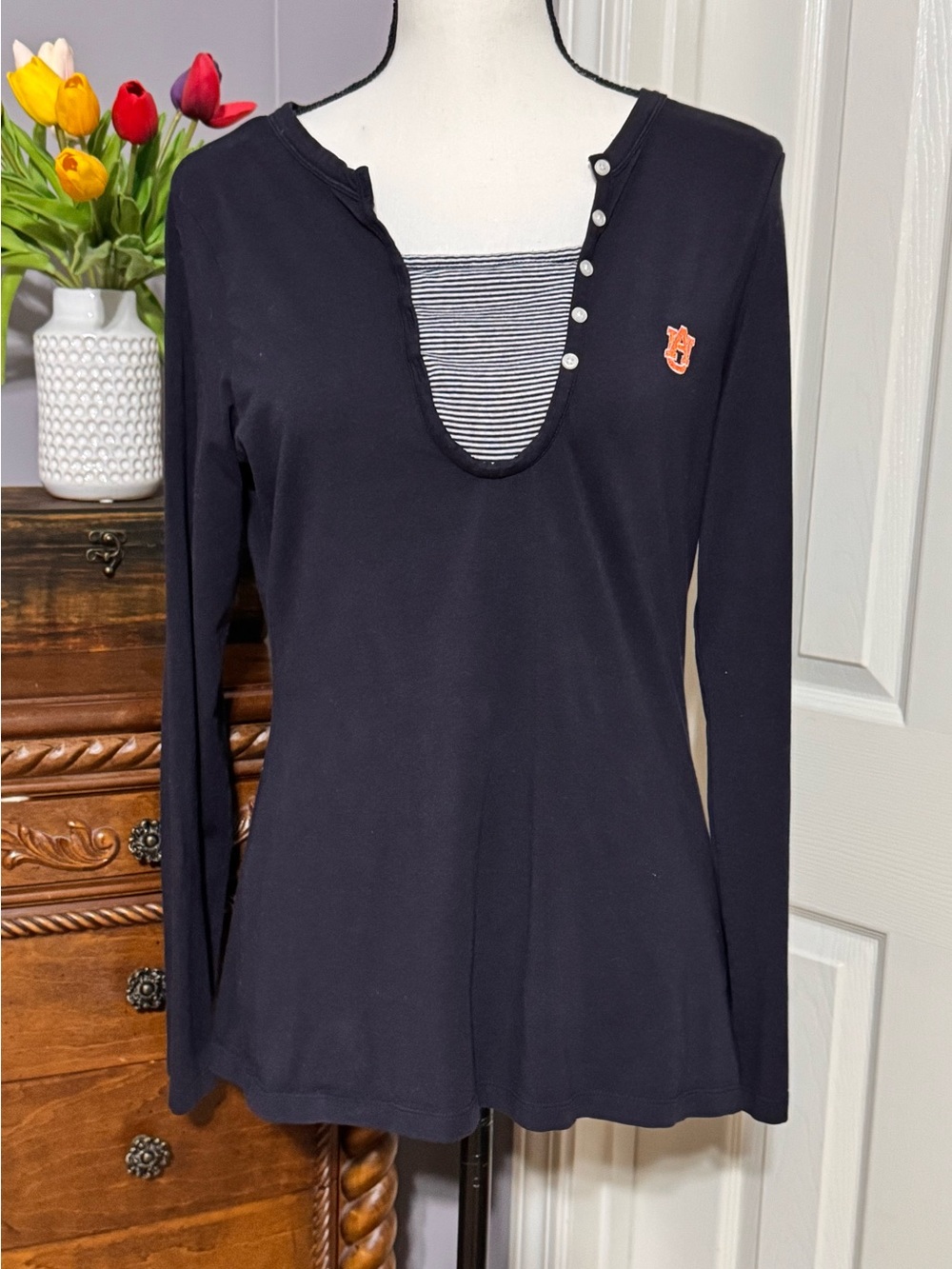 Auburn Tigers Long Sleeve Shirt M